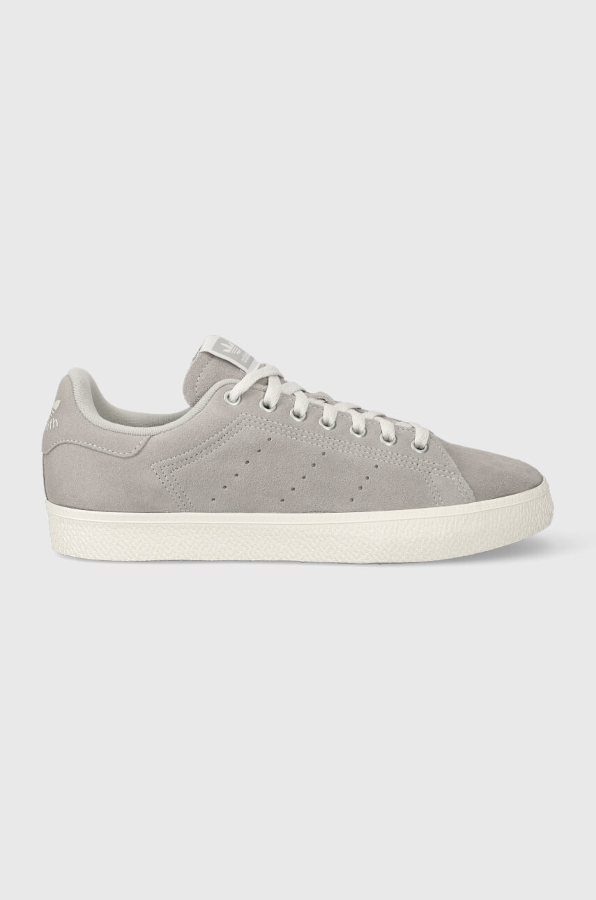 Σουέτ αθλητικά παπούτσια adidas Originals Stan Smith CSStan Smith CS χρώμα: γκρι ID2040 ID2040