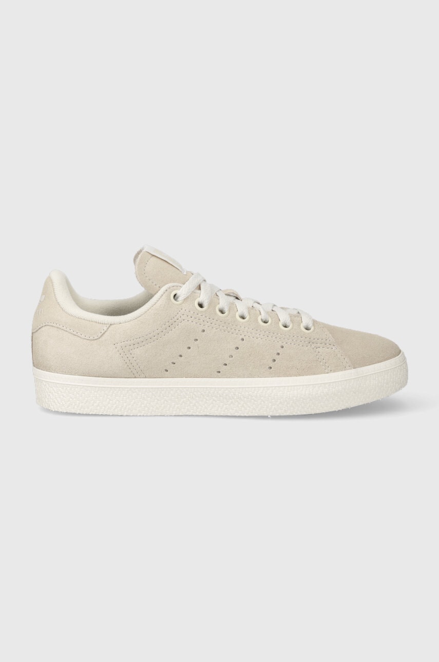 Σουέτ αθλητικά παπούτσια adidas Originals Stan Smith CS WStan Smith CS χρώμα: μπεζ IG0344 IG0344