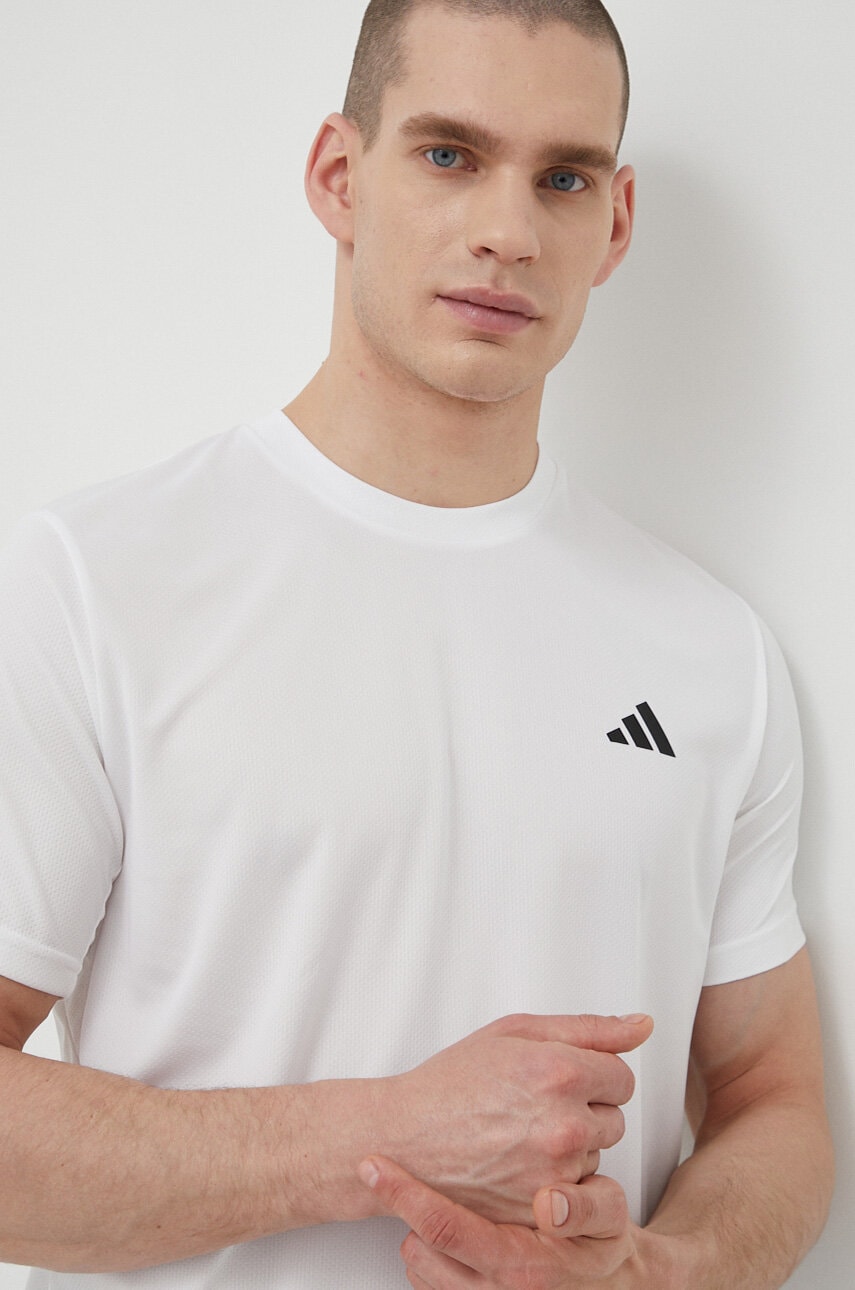 Μπλουζάκι προπόνησης adidas Performance Train Essentials Train Essentials χρώμα: άσπρο IC7430