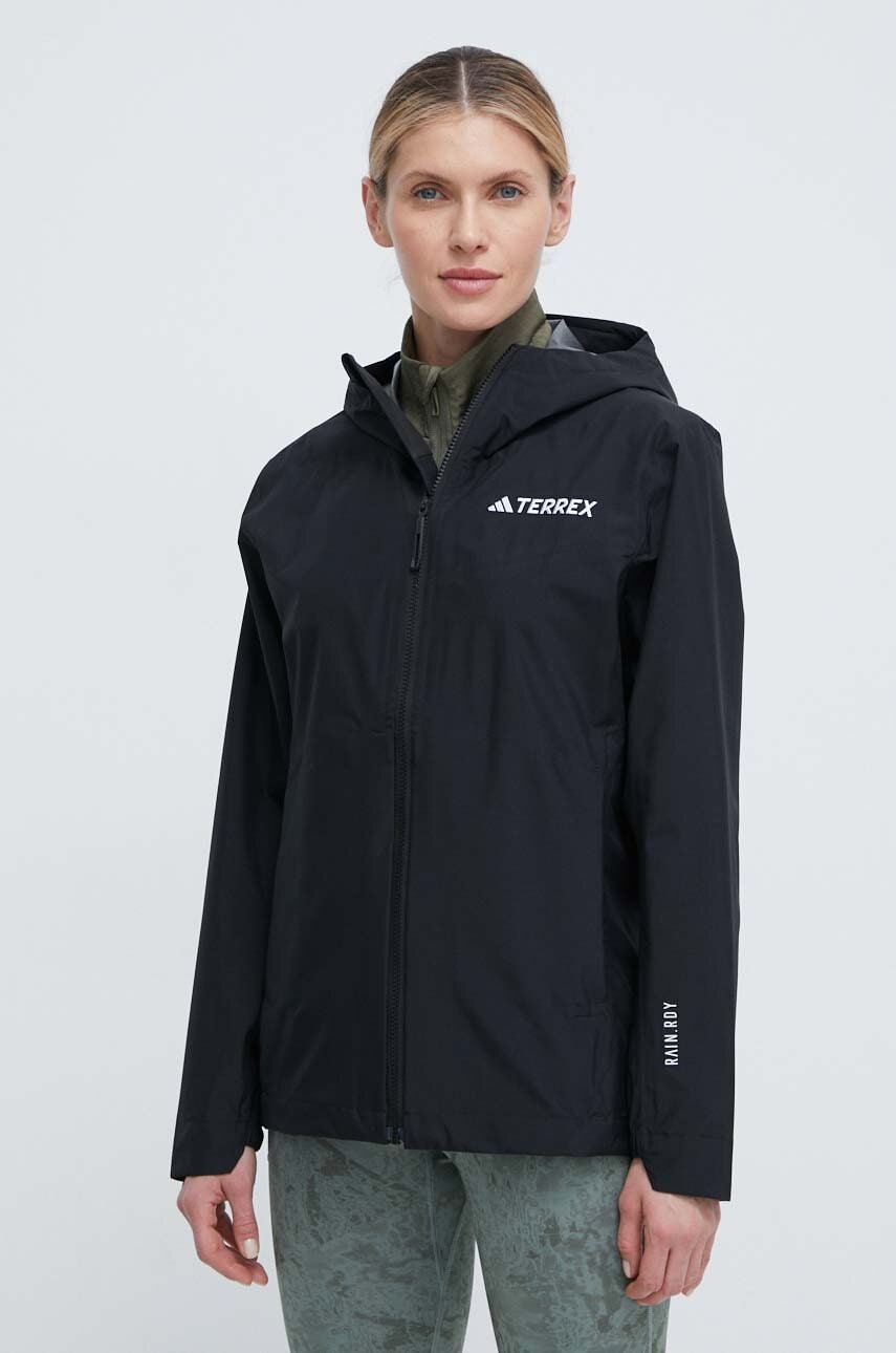 Αδιάβροχο μπουφάν adidas TERREX Multi 2.5 RDY χρώμα: μαύρο, IP1513