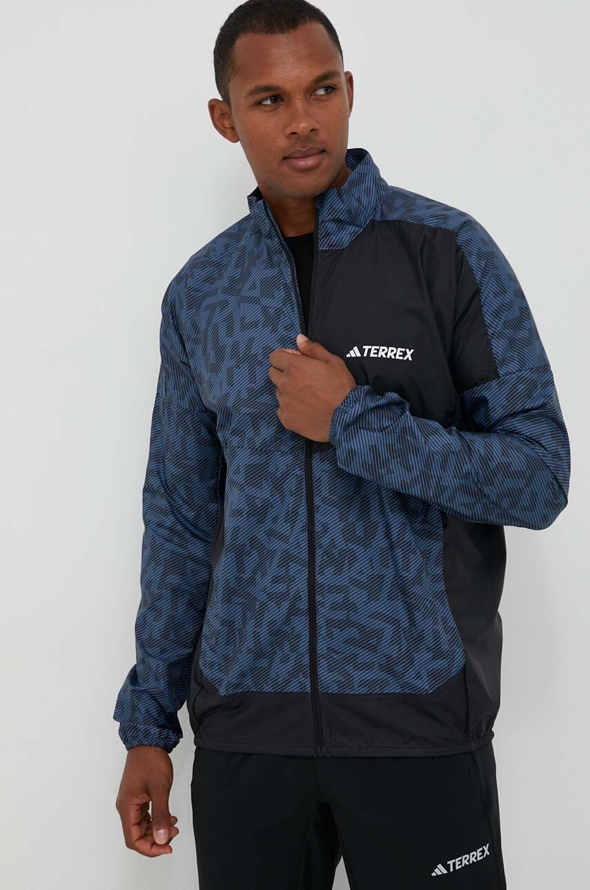 Αντιανεμικό adidas TERREX TERREX TERREX χρώμα: μαύρο IL3431 HZ5330