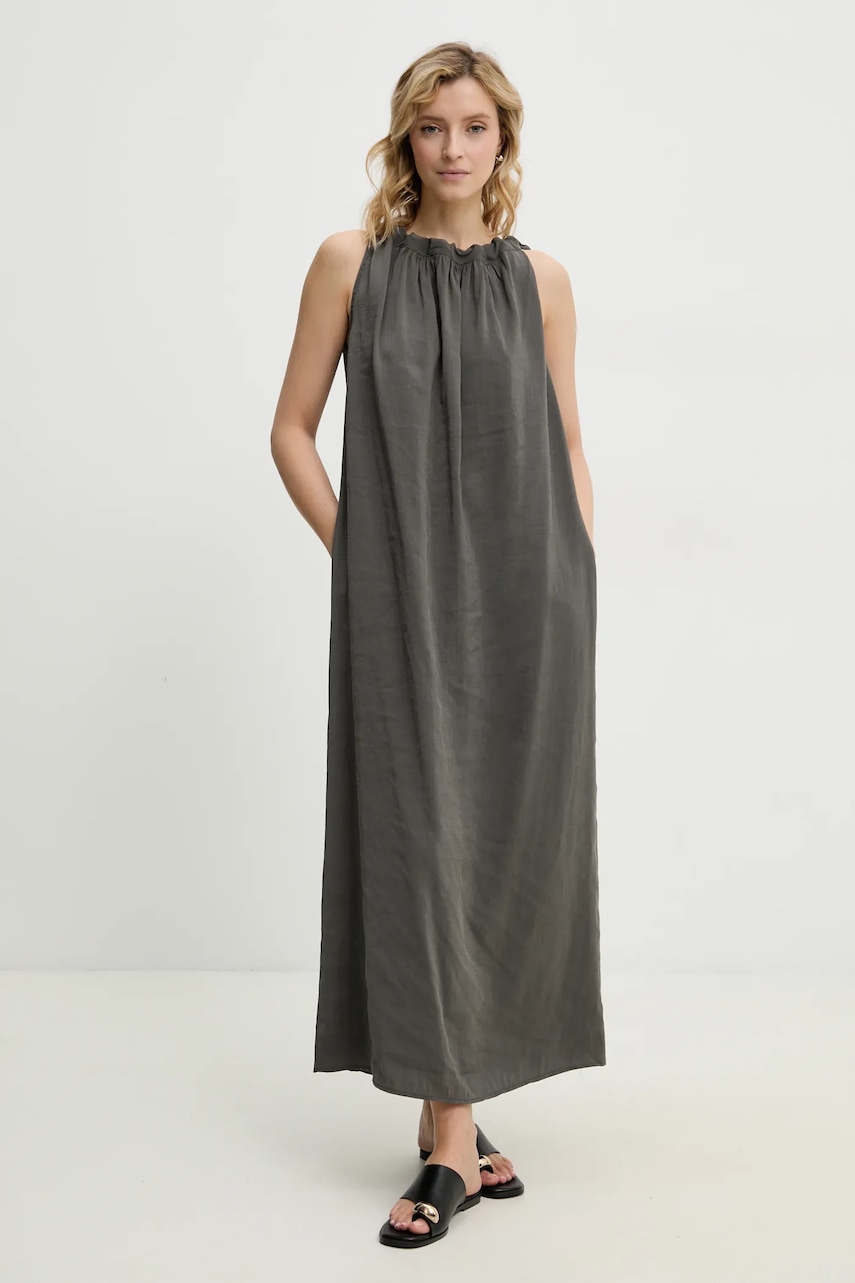 Φόρεμα Answear.LAB χρώμα: καφέ