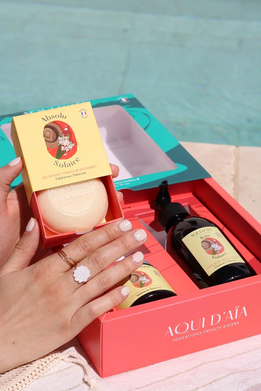 Σετ καλλυντικών Aqui d'Aia Gift set Tuberose 3-pack χρώμα: πολύχρωμο