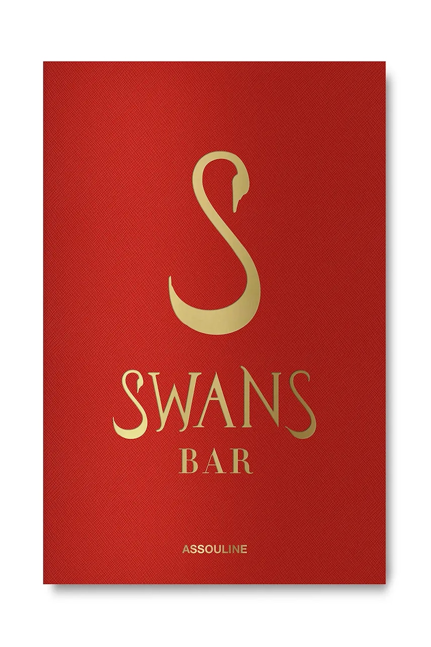 Βιβλίο Assouline Swans Bar By Assouline, English χρώμα: κόκκινο
