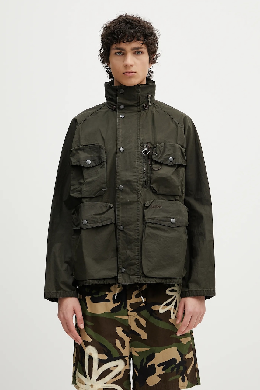 Μπουφάν Barbour Barbour Westmorland Showerproof Jacket χρώμα: πράσινο, MSP0135