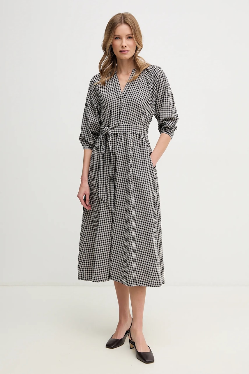 Φόρεμα Barbour Suri χρώμα: μαύρο, LDR0889NY99