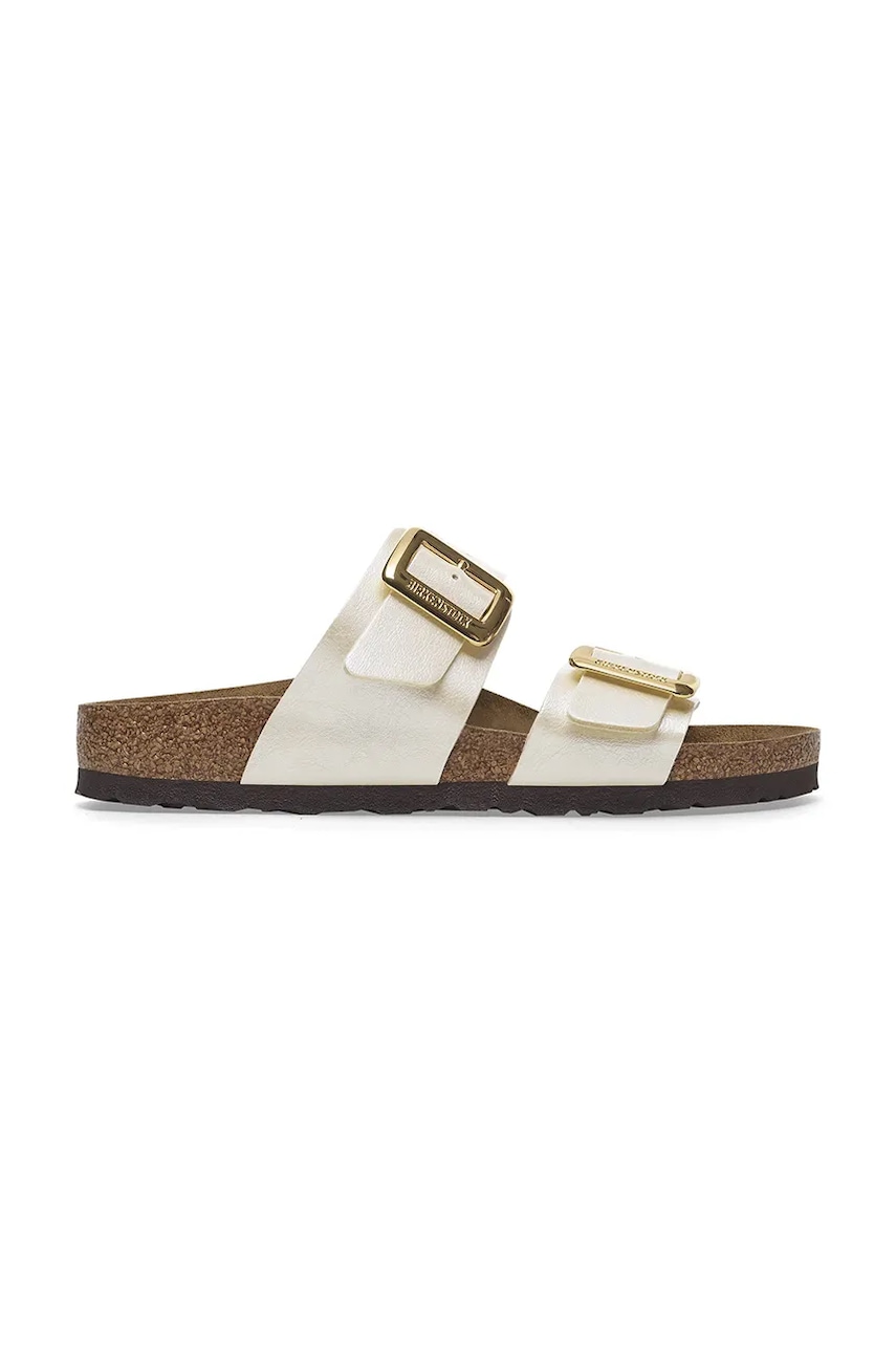 Παντόφλες Birkenstock Sydney Graceful Cushion Buckle χρώμα: άσπρο, 1029492