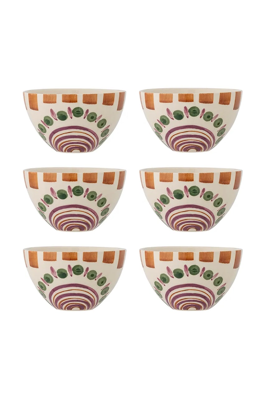 Σετ μπολ Bloomingville Shama 335 ml 6-pack χρώμα: πολύχρωμο