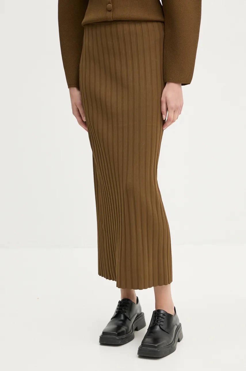 Φούστα By Malene Birger FIEMME χρώμα: πράσινο, Q72575002