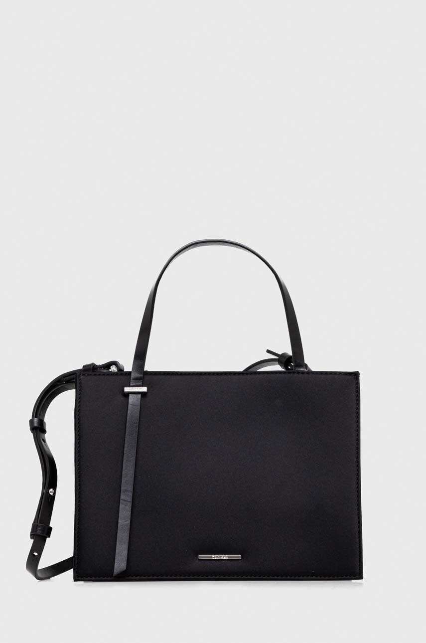 Σακάκι με λινό μείγμα Calvin Klein χρώμα: γκρι