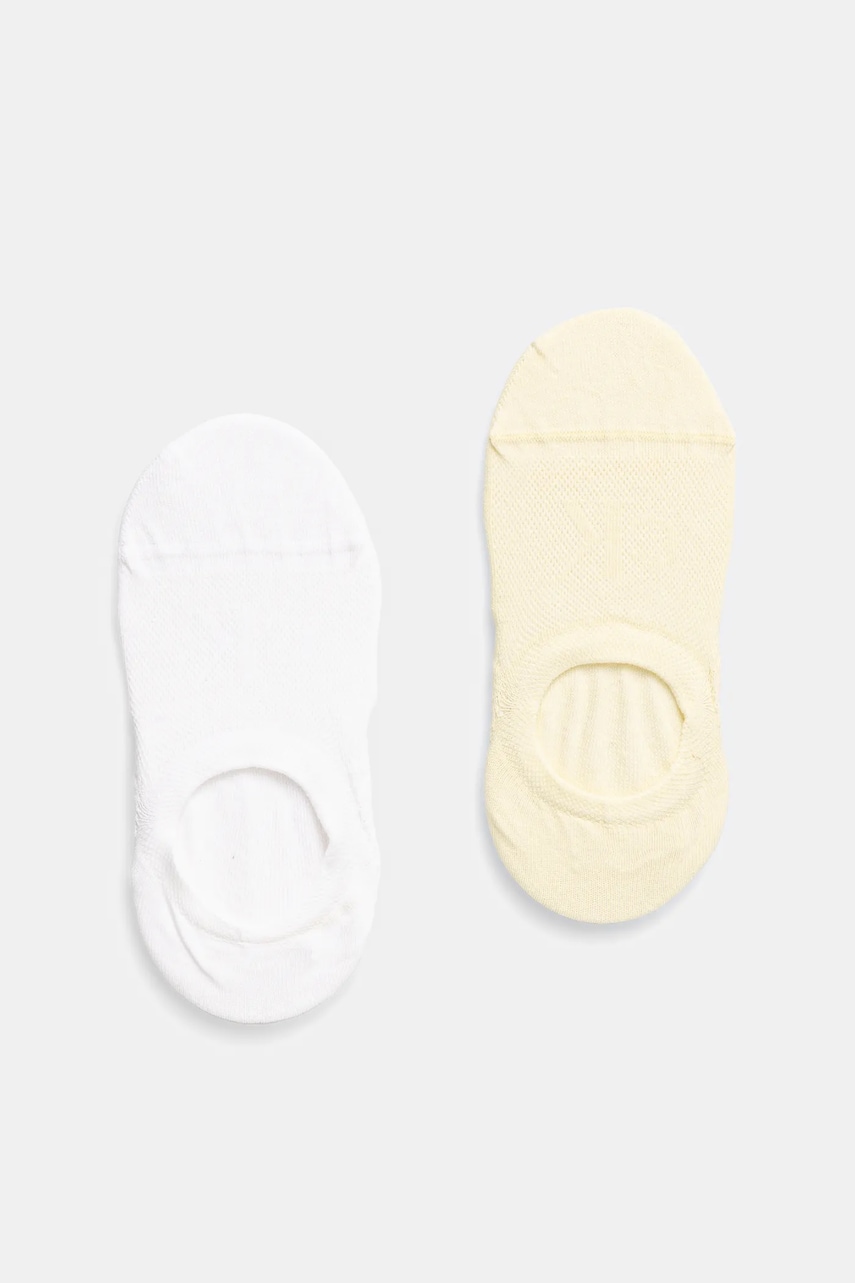 Κάλτσες Calvin Klein Jeans 2-pack χρώμα: κίτρινο, 701231401