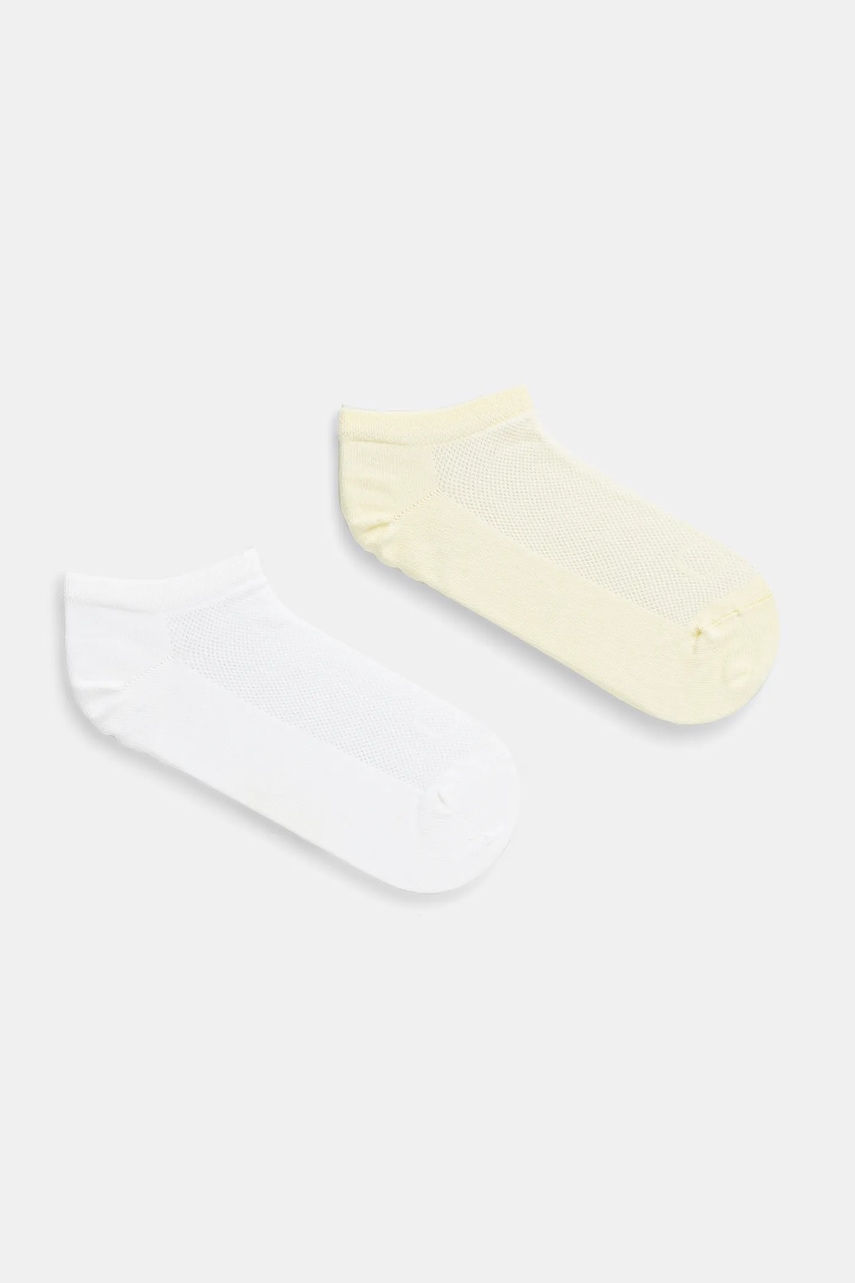 Κάλτσες Calvin Klein Jeans 2-pack χρώμα: κίτρινο, 701231403