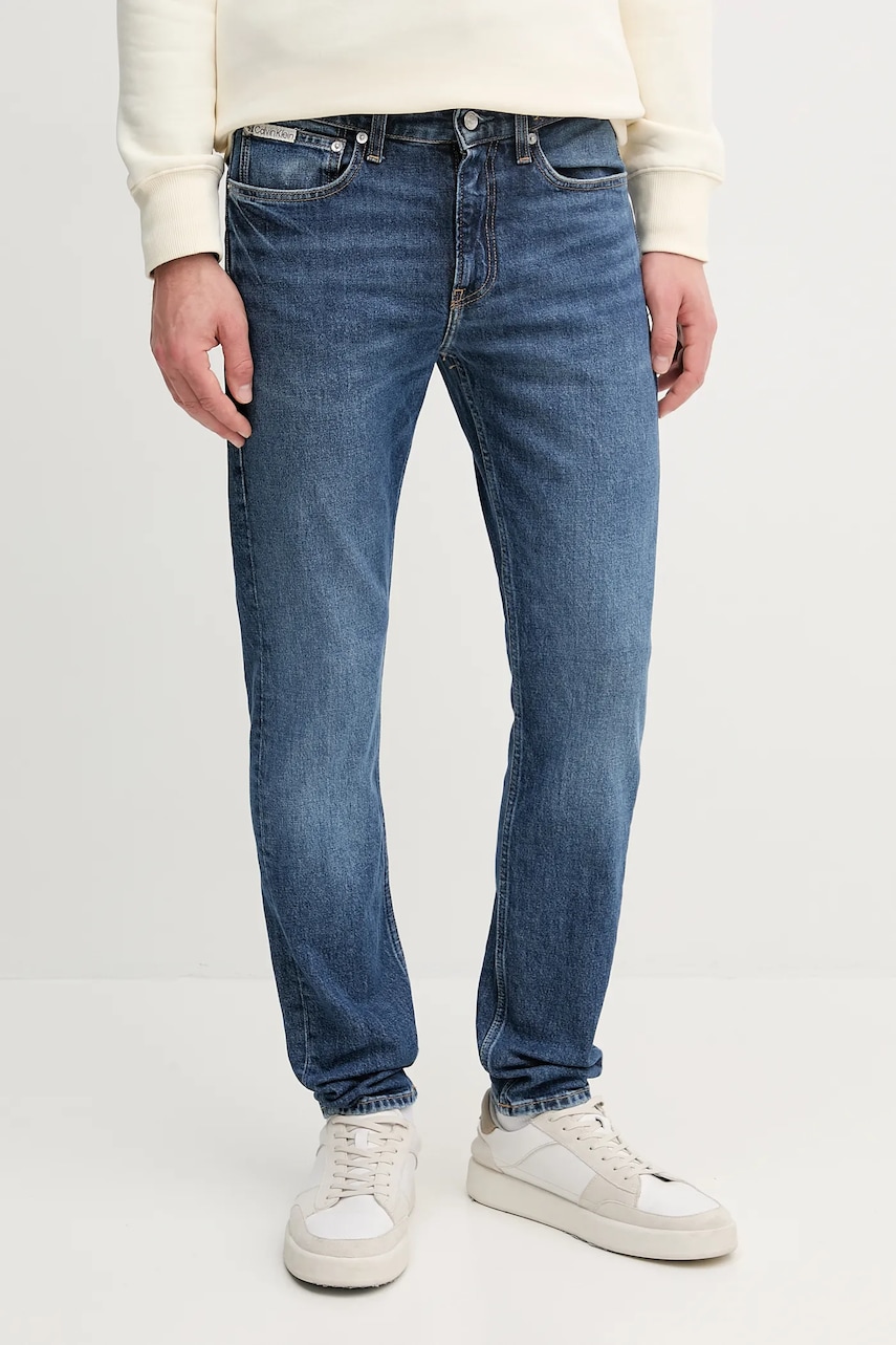 Τζιν παντελόνι Calvin Klein Jeans χρώμα: μπλε, J30J327162