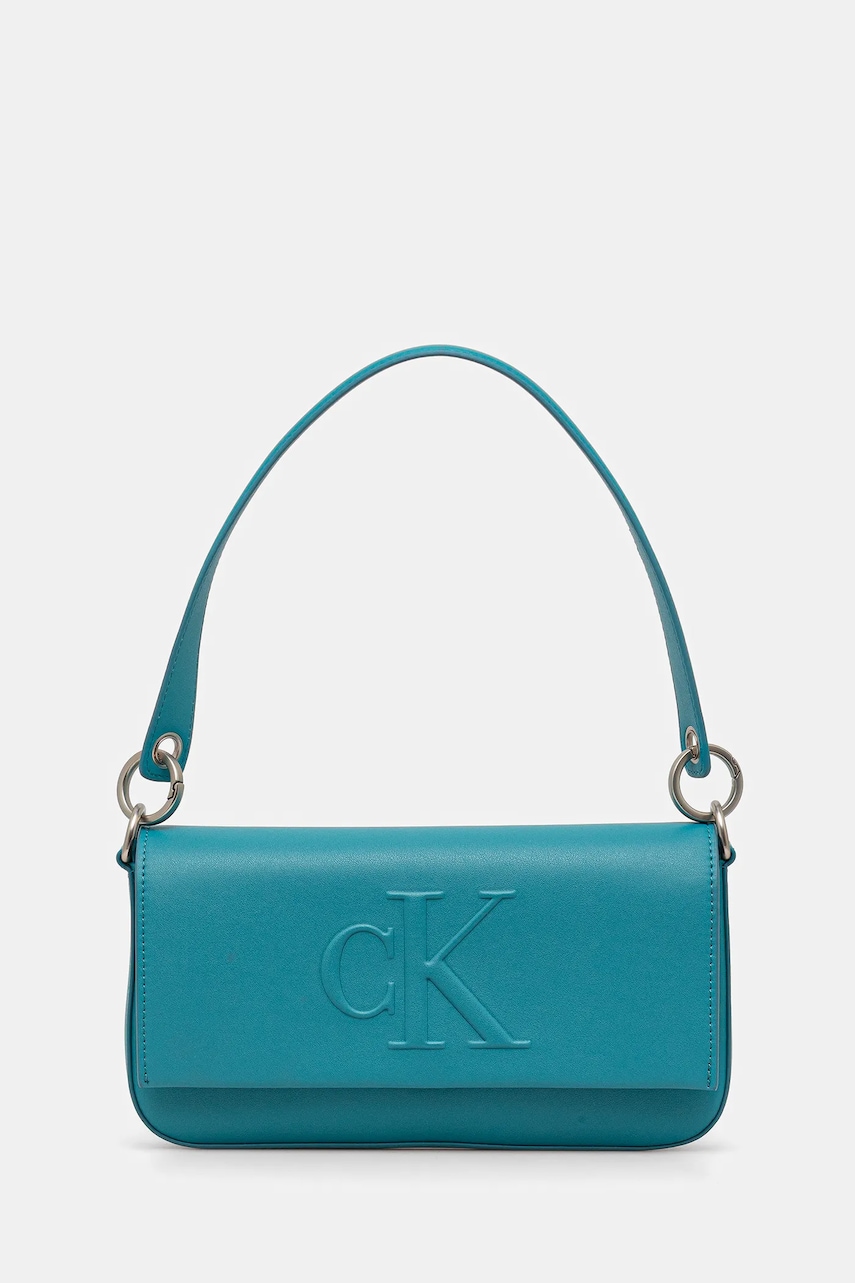Τσάντα Calvin Klein Jeans χρώμα: μαύρο, LV04K3148G