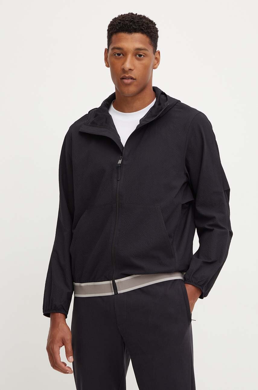 Σακάκι προπόνησης Calvin Klein Performance χρώμα: μαύρο, 00GMF4O505