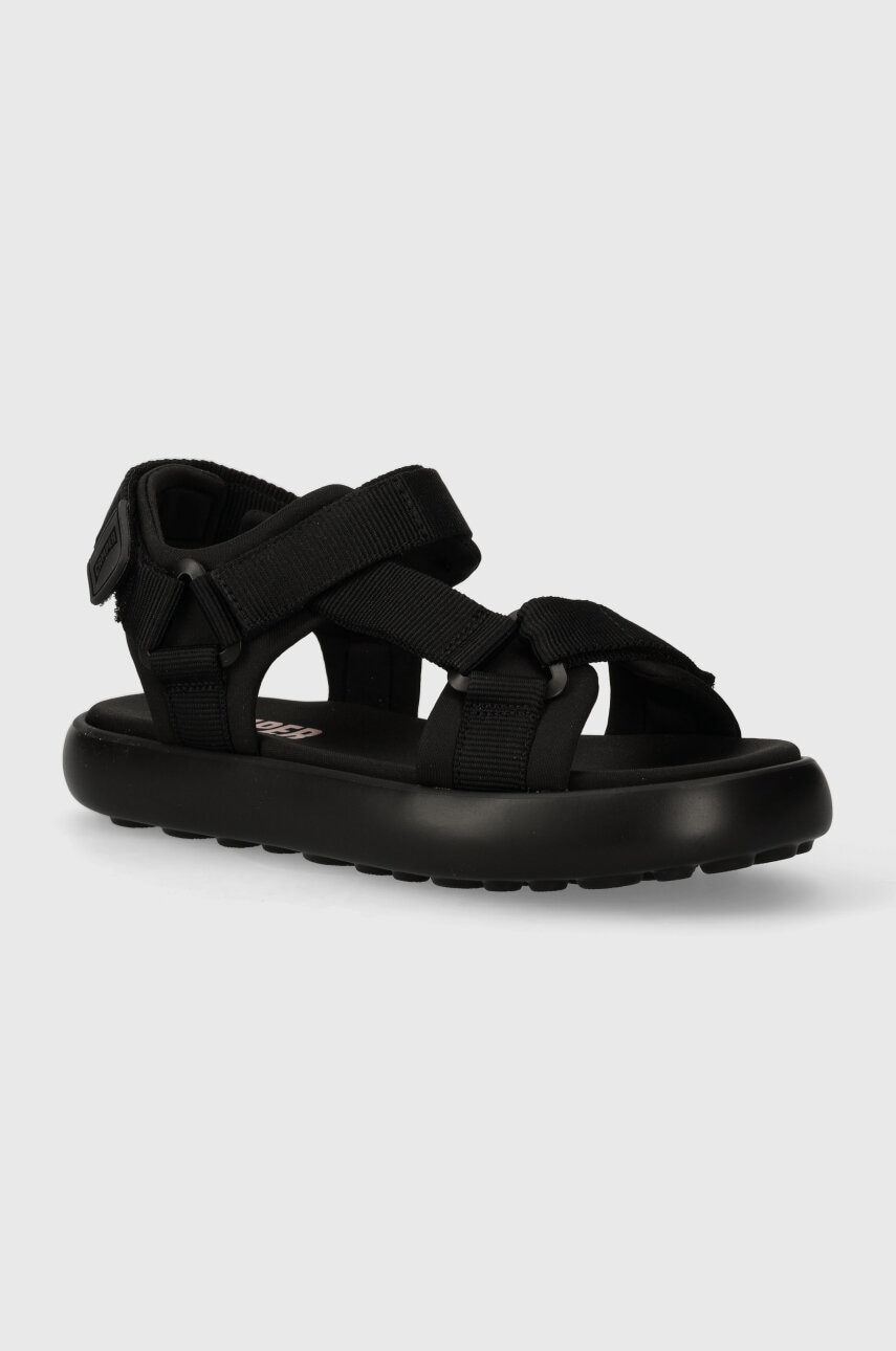 Σανδάλια Camper Pelotas Flota Sandal χρώμα: μαύρο, K100942.001