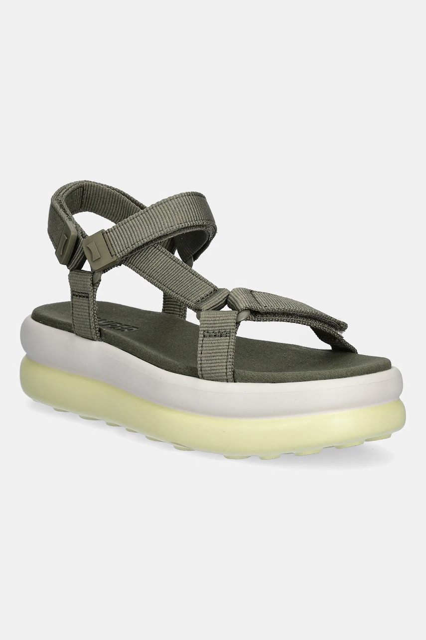 Σανδάλια Camper Pelotas Flota Up χρώμα: πράσινο, K201726-003