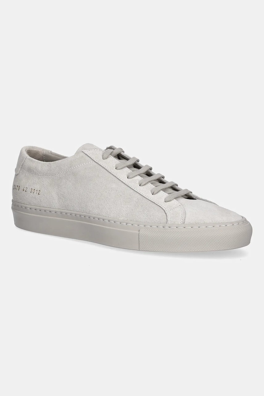 Σουέτ αθλητικά παπούτσια Common Projects Achilles Tonal Suede χρώμα: γκρι, 2478