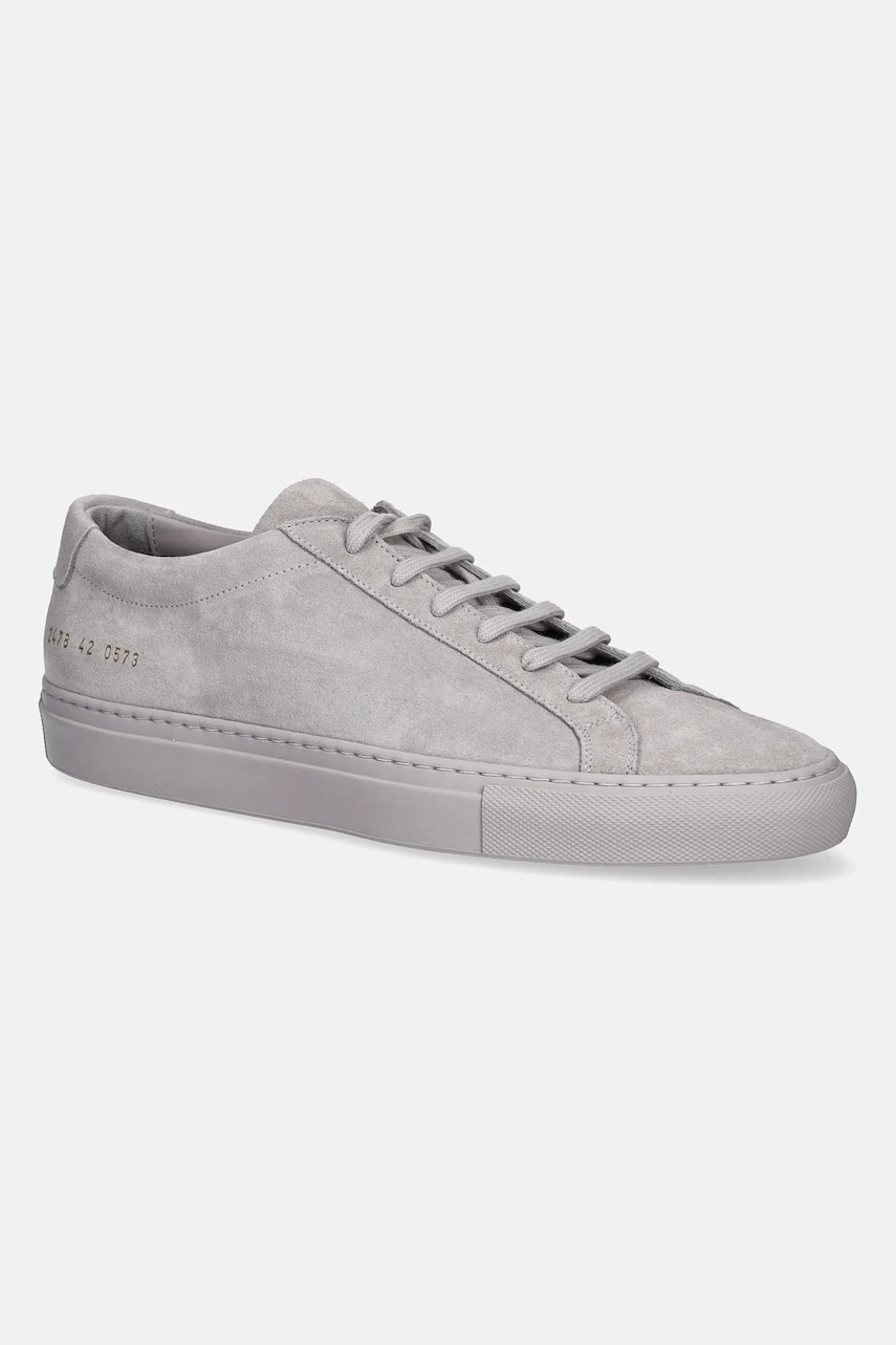 Σουέτ αθλητικά παπούτσια Common Projects Achilles Tonal Suede χρώμα: γκρι, 2478