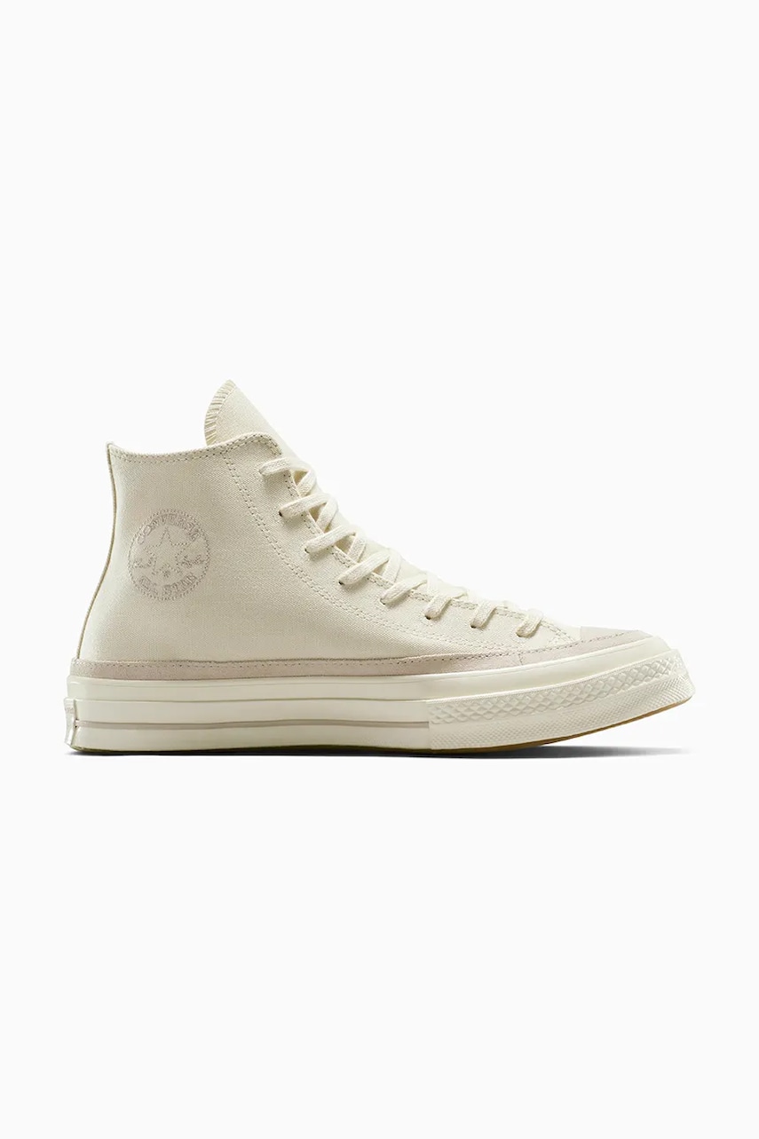 Πάνινα παπούτσια Converse Chuck 70 χρώμα: μπεζ, A10472C