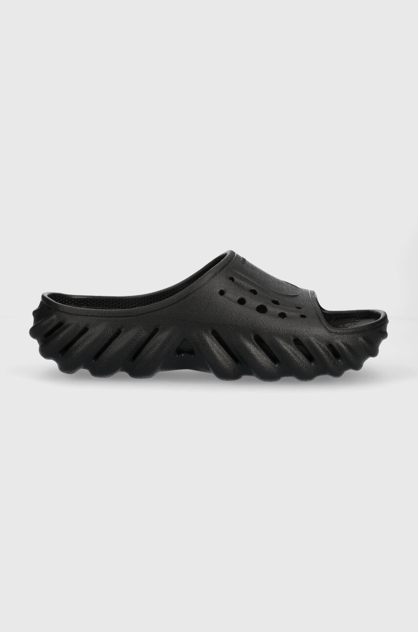 Παντόφλες Crocs Echo Slide Echo Slide χρώμα: μαύρο, 2817 IC0434 208170