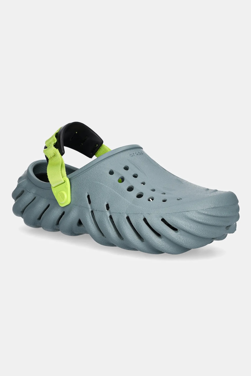 Παντόφλες Crocs X - (Echo) Clog χρώμα: ναυτικό μπλε, 207937