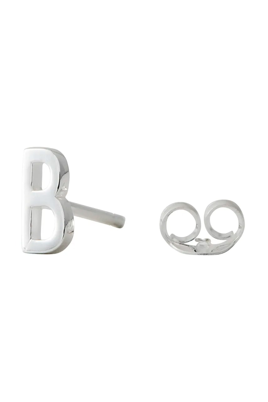 Ασημένιο σκουλαρίκι Design Letters 90401000B