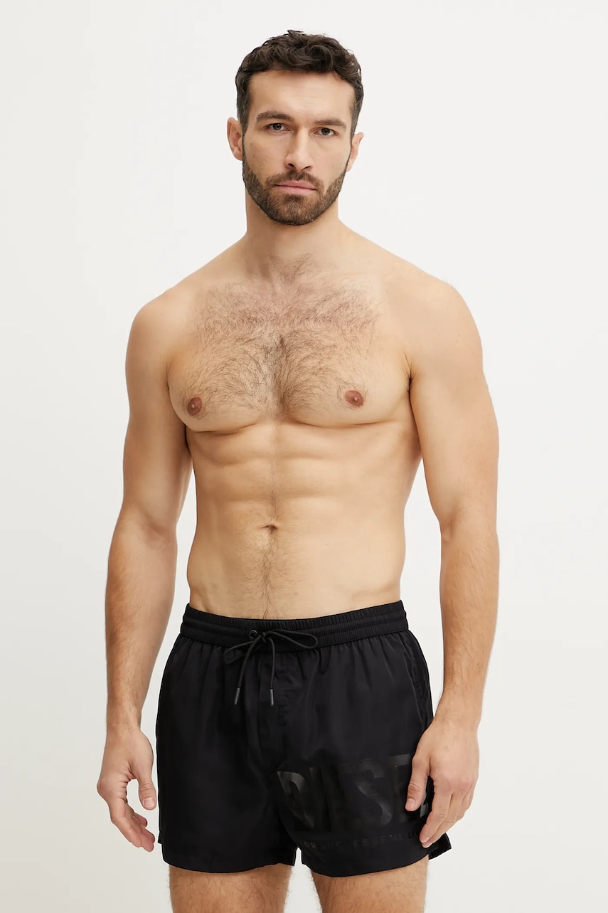 Μαγιό Diesel MARIO-34-D-CORE BOXER-SHORTS χρώμα: μαύρο, A16300.0NJAS