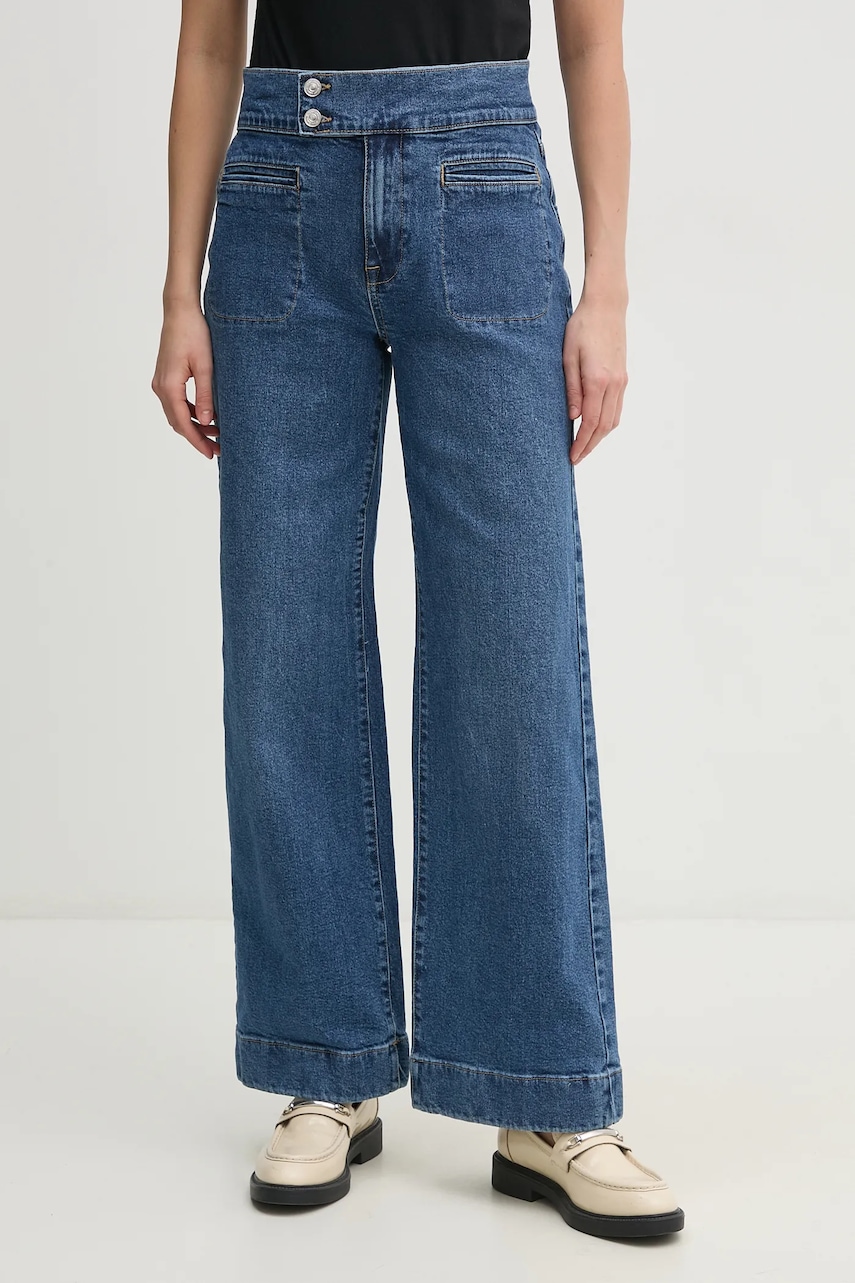 Τζιν παντελόνι Dkny χρώμα: μπλε, DJ5M4050