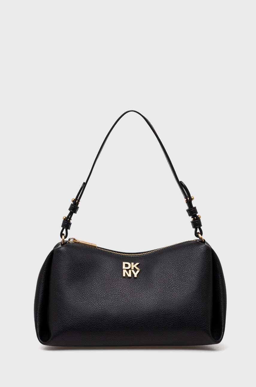 Τσάντα Dkny χρώμα: μαύρο, R423AE54
