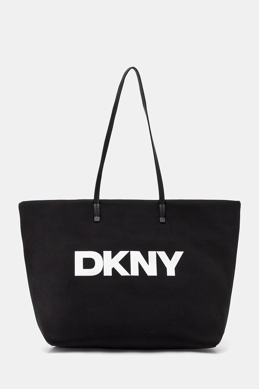 Τσάντα Dkny χρώμα: μαύρο, R51ADJ13