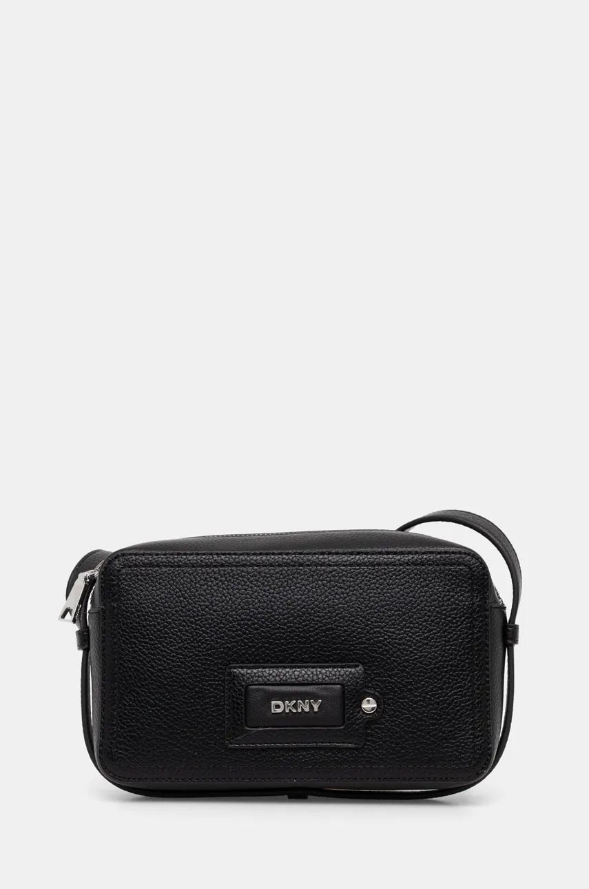 Τσάντα Dkny χρώμα: μαύρο, R51EAI91