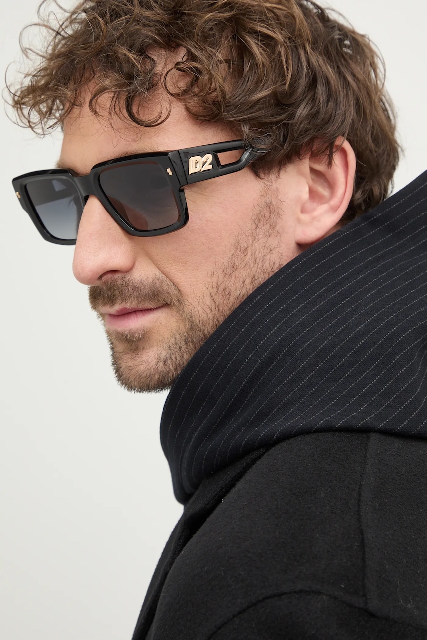 Γυαλιά ηλίου DSQUARED2 χρώμα: μαύρο, D2 0143/S