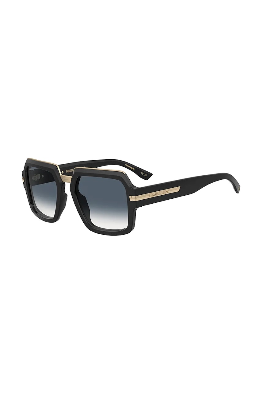 Γυαλιά ηλίου DSQUARED2 ανδρικό, χρώμα: μαύρο, D2 0159/S