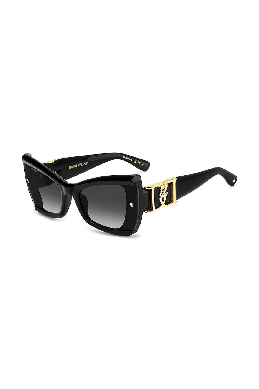 Γυαλιά DSQUARED2 χρώμα: μαύρο, D2 0170/S