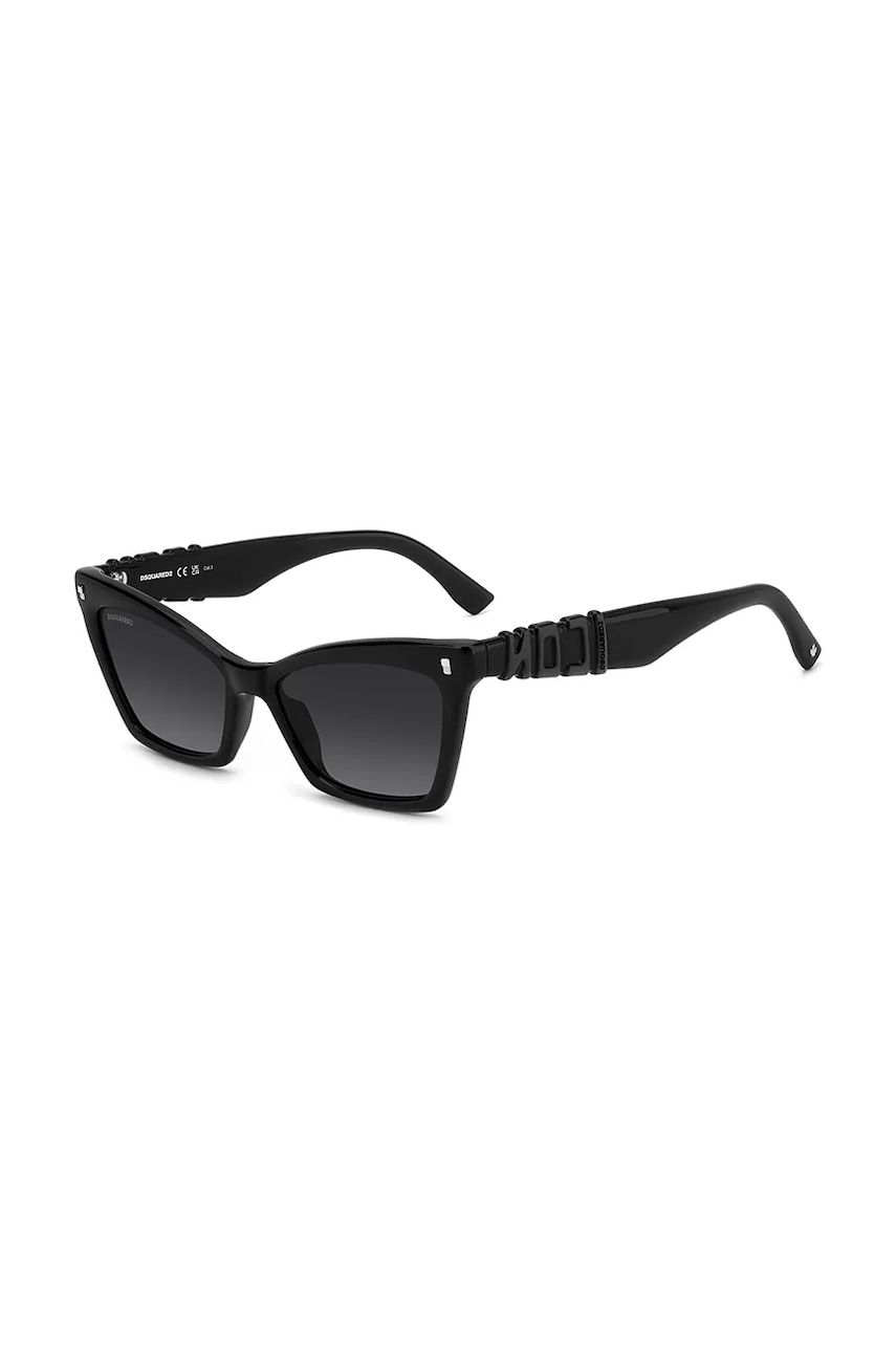 Γυαλιά DSQUARED2 χρώμα: μαύρο, ICON 0026/S