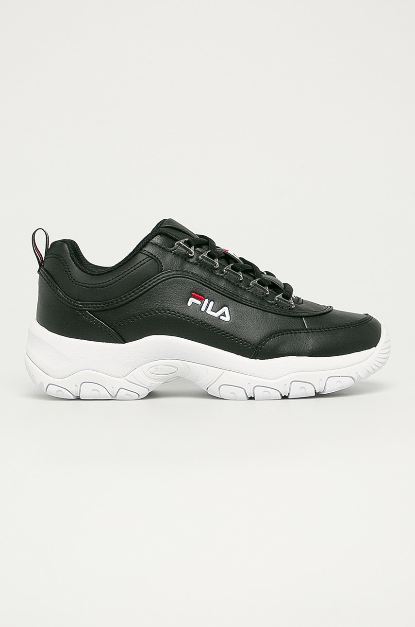 Αθλητικά Fila Strada Low χρώμα: μαύρο