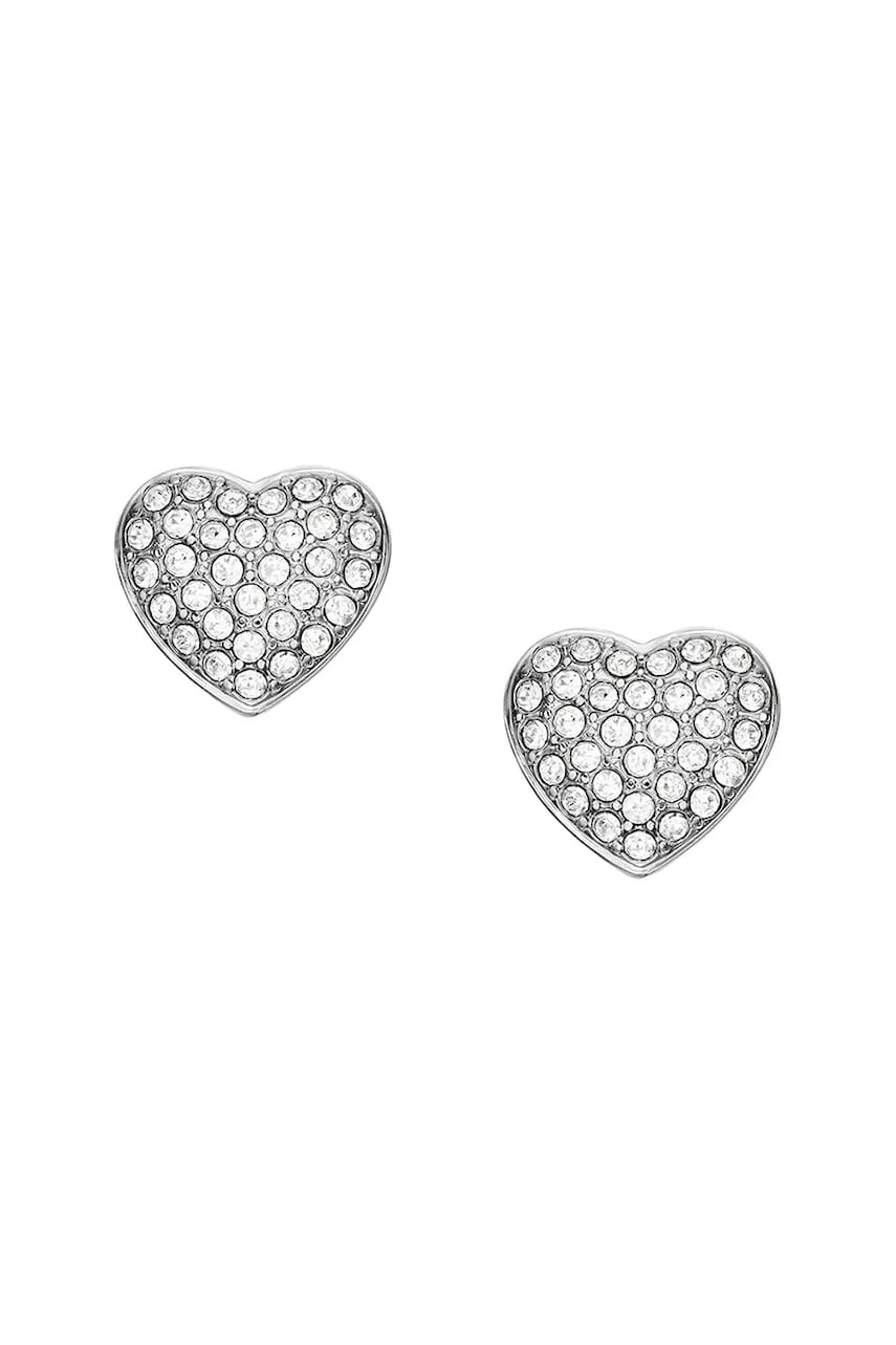 Σκουλαρίκια Fossil Sadie Glitz Heart JF04676040