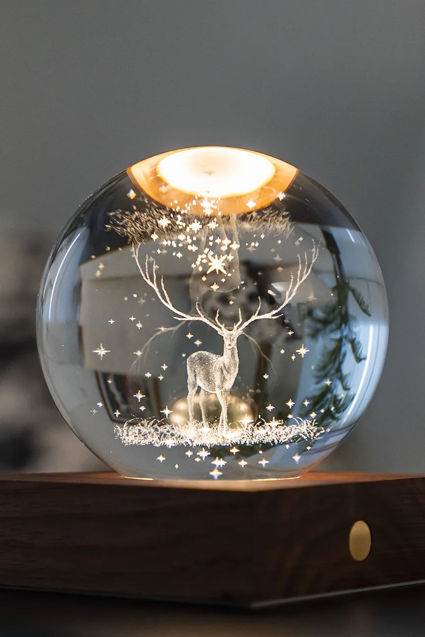 Διακόσμηση Gingko Design Amber Crystal Light χρώμα: πολύχρωμο