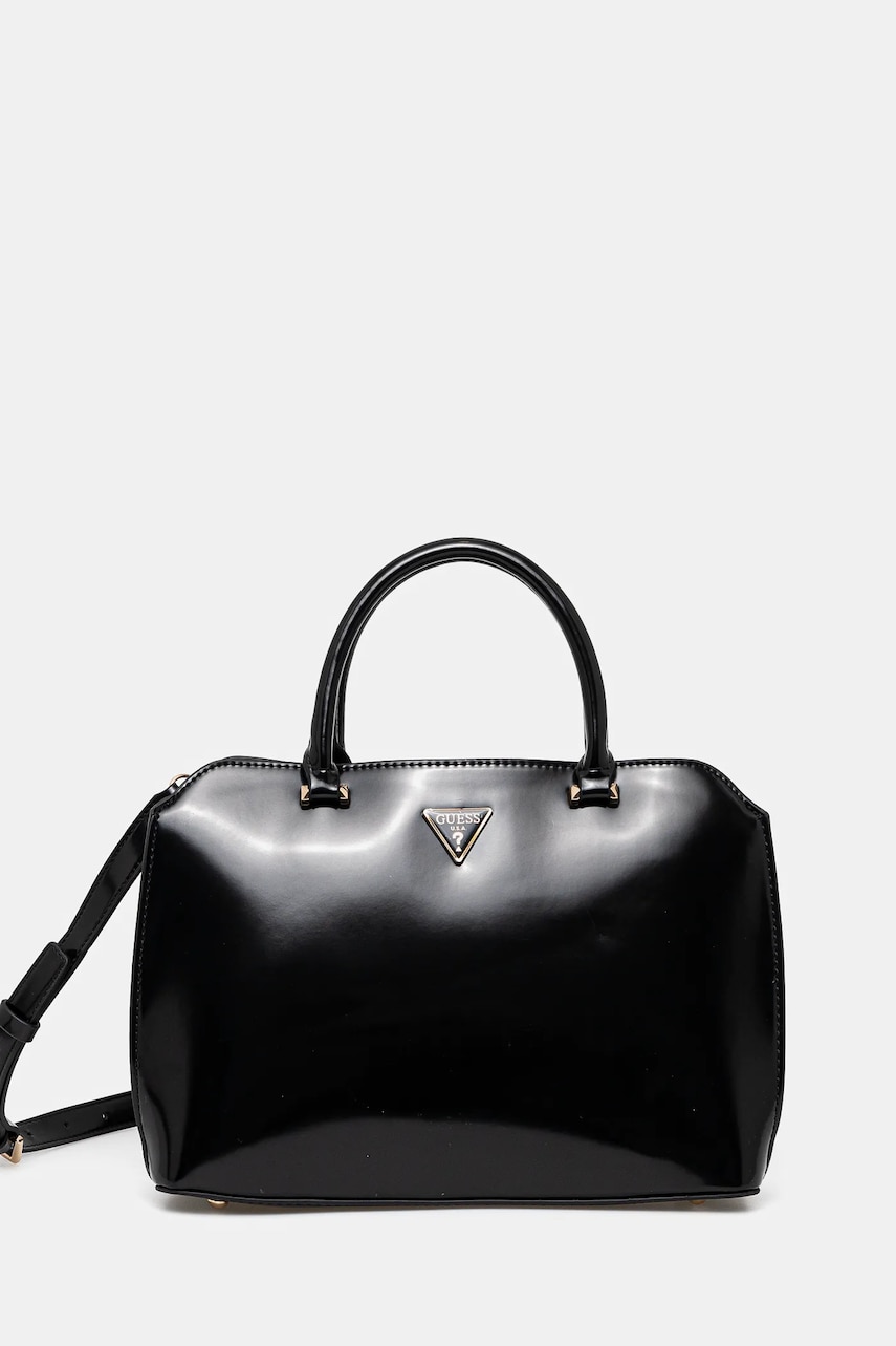 Τσάντα Guess ARNELA χρώμα: μαύρο, HWNG94 96060