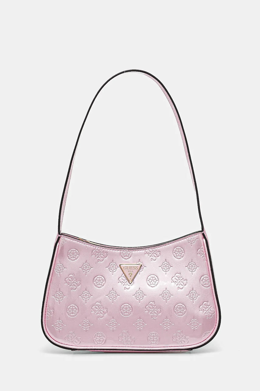 Τσάντα Guess ARNELA χρώμα: ροζ, HWTG94 96170