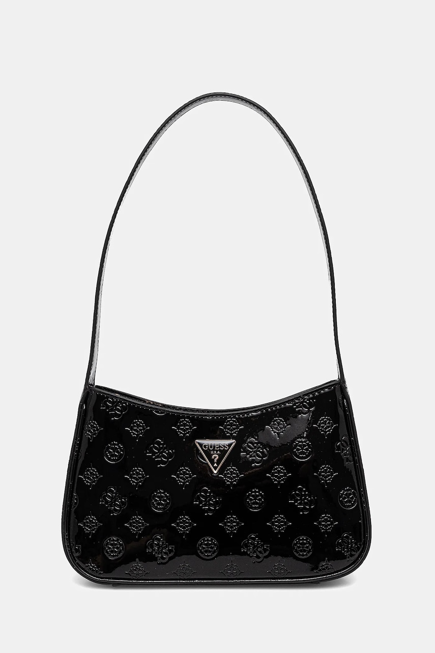 Τσάντα Guess ARNELA χρώμα: μαύρο, HWTV94 96170