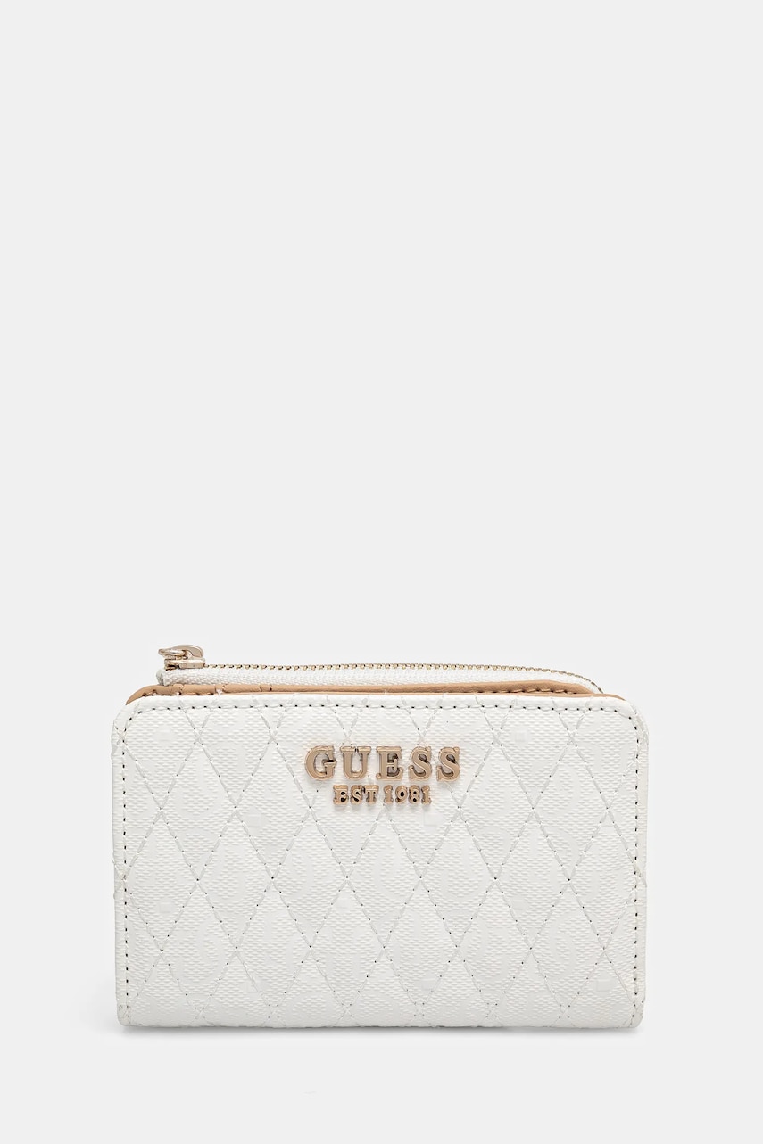 Πορτοφόλι Guess BETULA χρώμα: άσπρο, SWGG96 26156