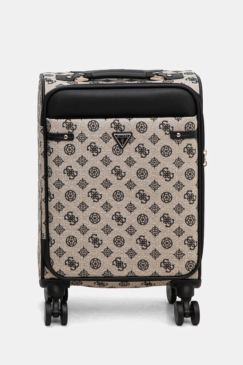 Βαλίτσα Guess BEYZA χρώμα: μαύρο, TWLP96 27983