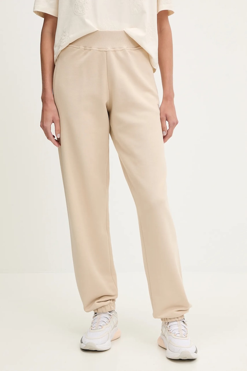 Βαμβακερό παντελόνι Guess PRIMULA χρώμα: μπεζ, V5YB17 KCRP0