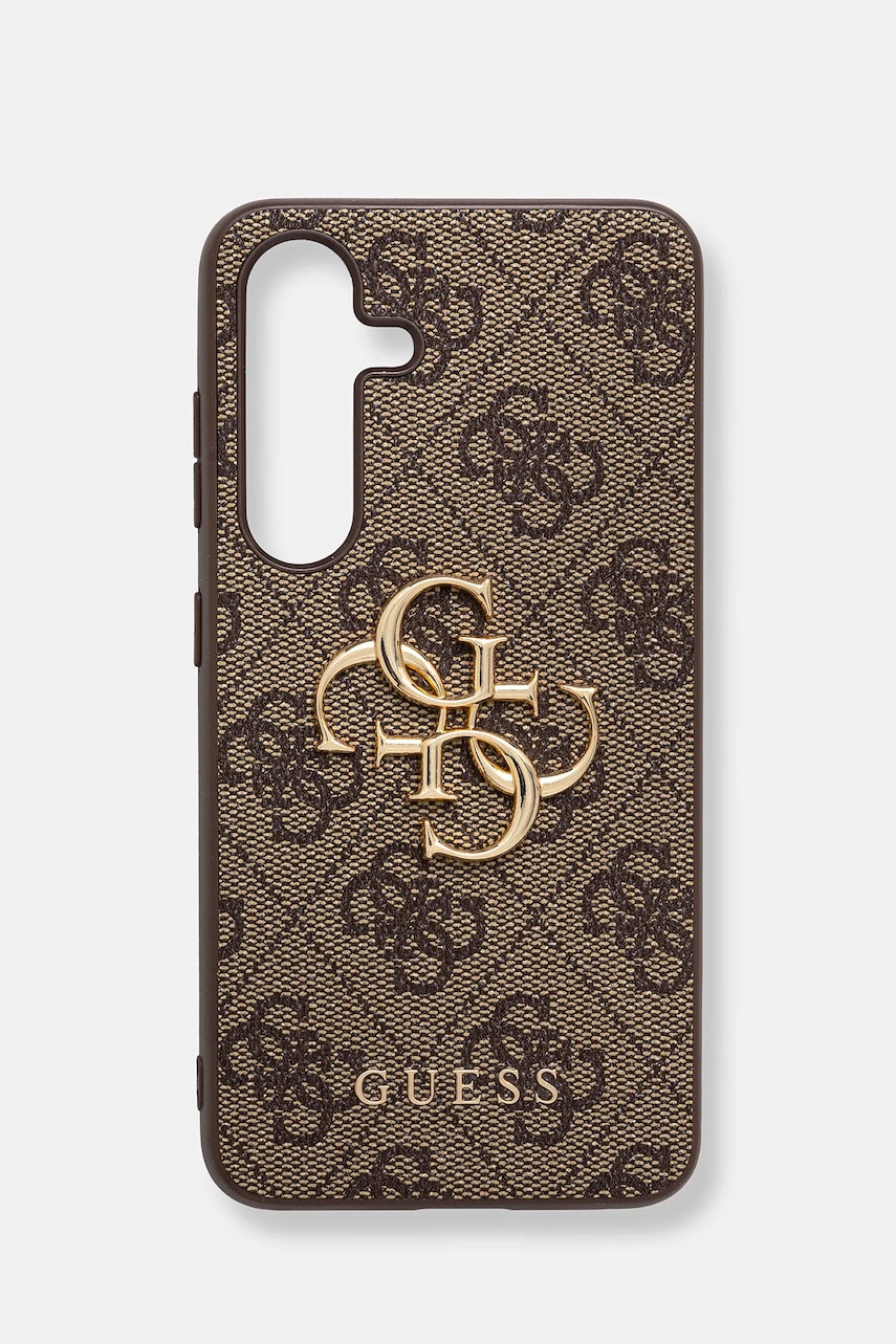 Θήκη κινητού Guess Samsung Galaxy S24 S921 χρώμα: καφέ, GUHCS24S4GMGBR