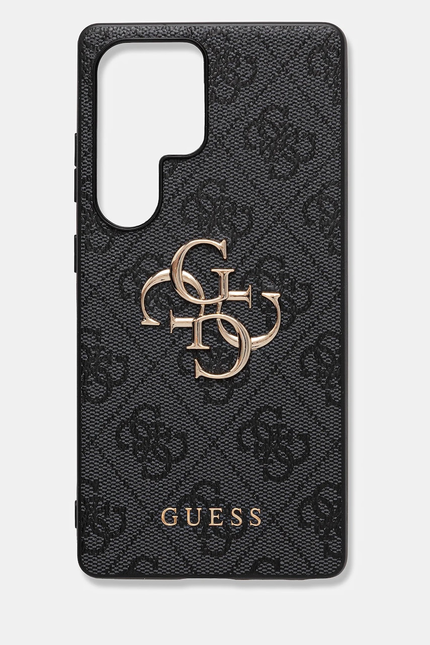 Θήκη κινητού Guess Samsung Galaxy S25 Ultra χρώμα: μαύρο, GUHCS25L4GMGGR