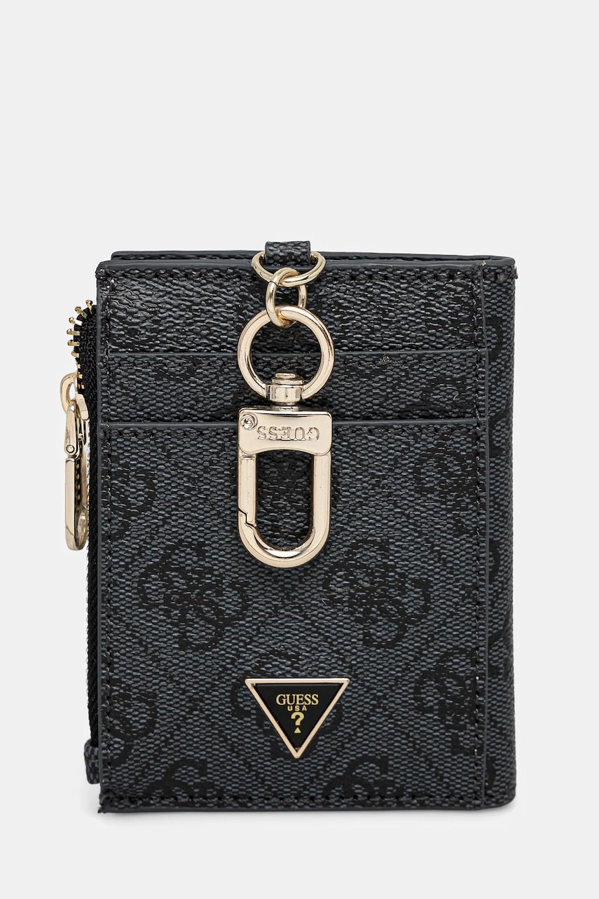 Πορτοφόλι Guess ZAMIRA χρώμα: γκρι, RW1753 P5101