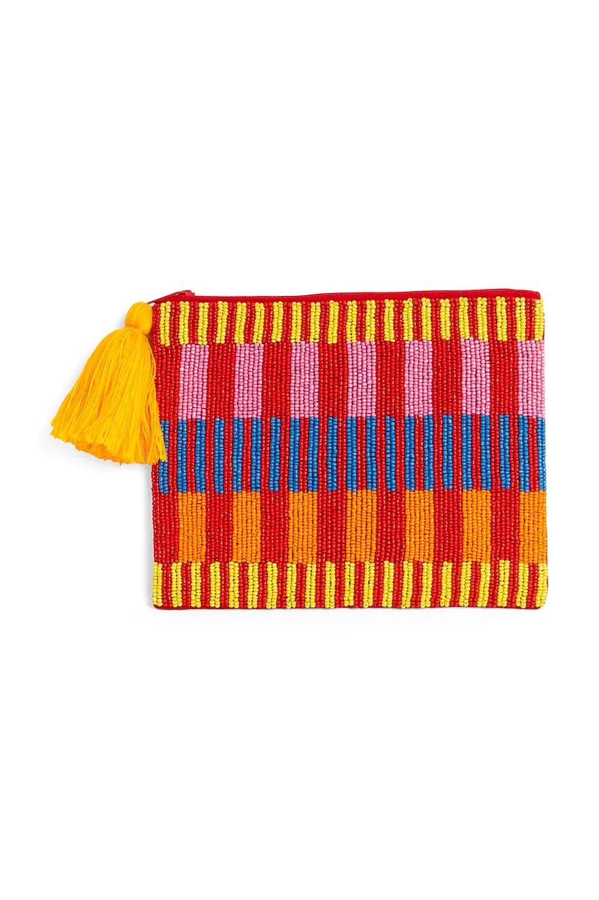 Νεσεσέρ καλλυντικών Helio Ferretti Clutch Bollywood 20 x 16 cm χρώμα: πολύχρωμο