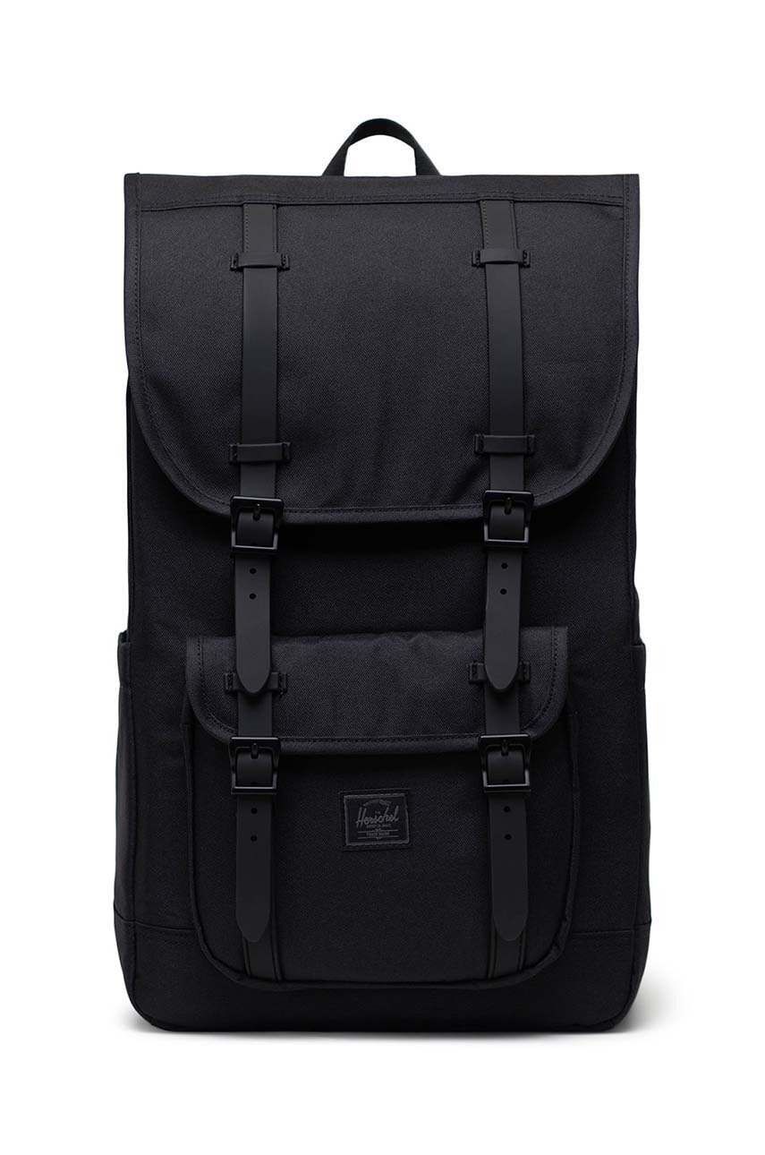 Σακίδιο πλάτης Herschel 11390-05881-OS Little America Backpack χρώμα: μαύρο